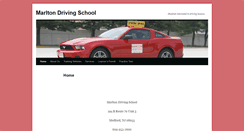 Desktop Screenshot of marltondrivingschool.com